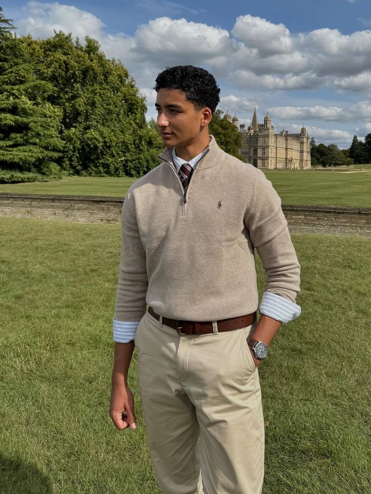 Eduardo usando Ralph Lauren